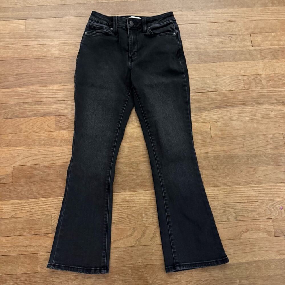 Sonoma black high-rise boot cut jeans pants size 2P
b26